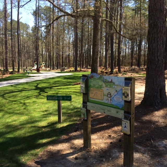 J. Bayard Clark Park and Nature Center TRACK Trail Kids in Parks