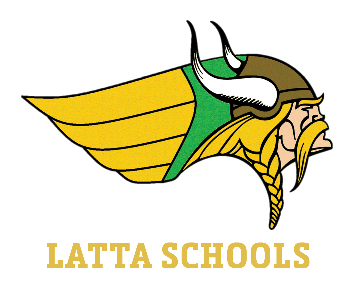 Viking Mascot for Latta Schools