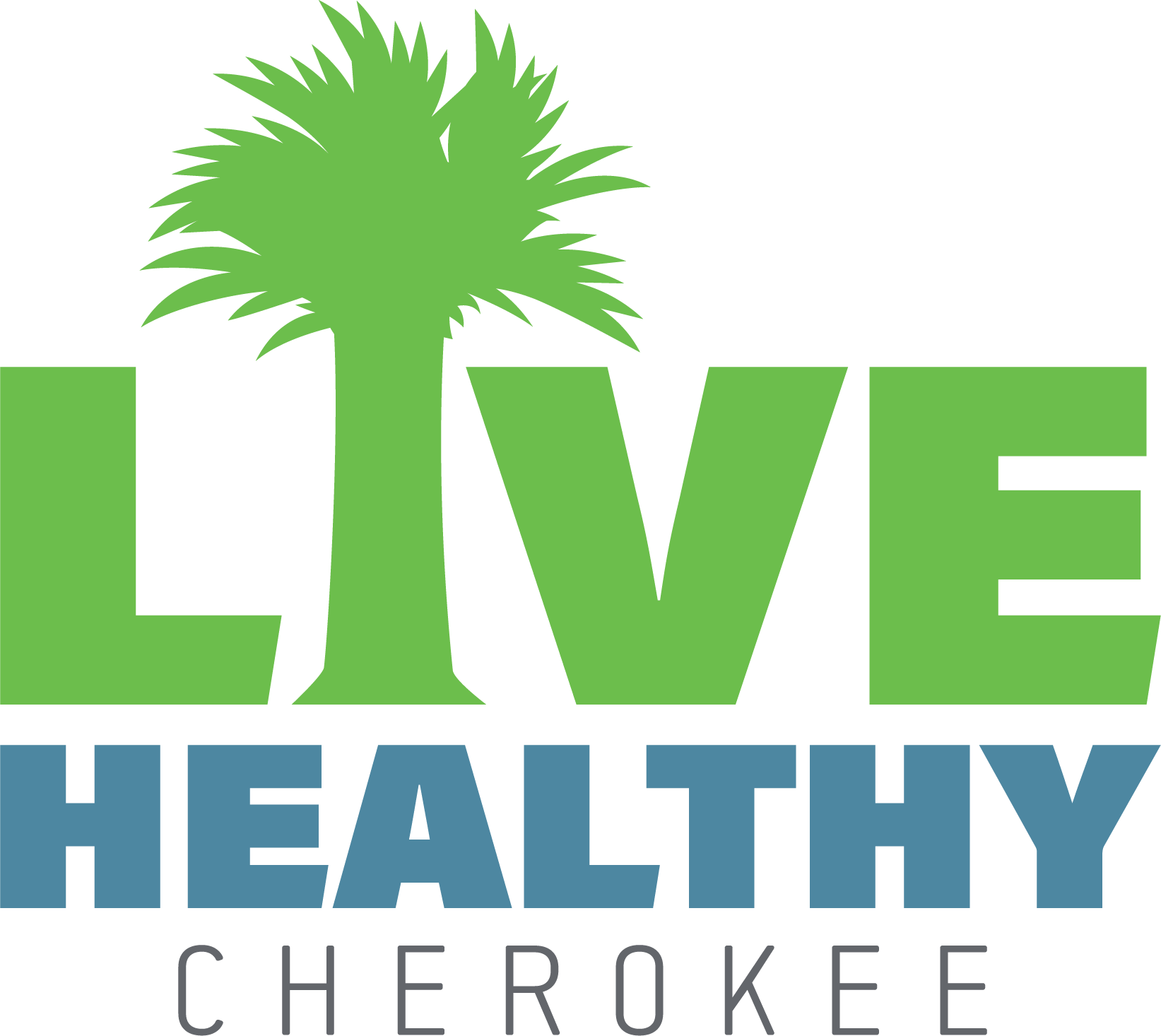Live Healthy Cherokee Logo
