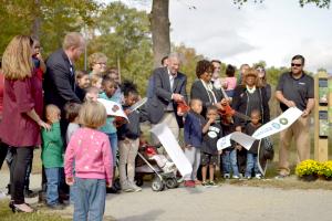 Ribbon Cutting of the 100th North Carolina TRACK Trail