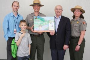 Rangers and doctors celebrate the launch of TRACK Rx materials
