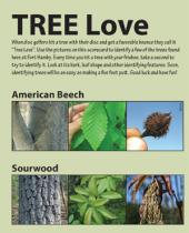 "Tree Love" disc golf scorecard
