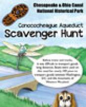Conococheague Aqueduct Scavenger Hunt brochure