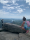 Charlee overlooking Lake Lure 