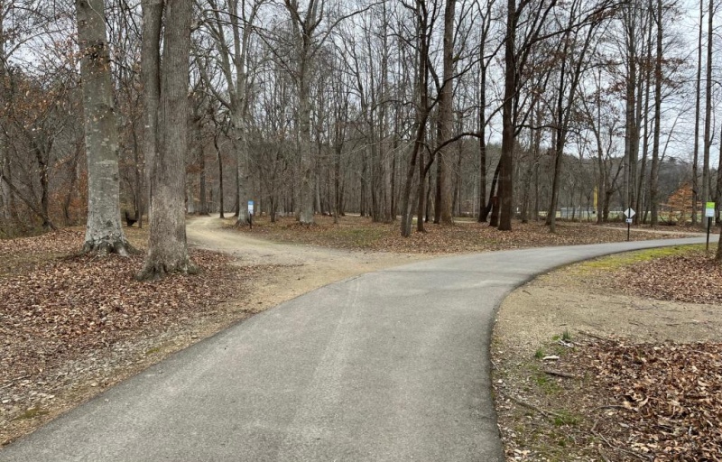 View of Rivers Edge TRACK Trail