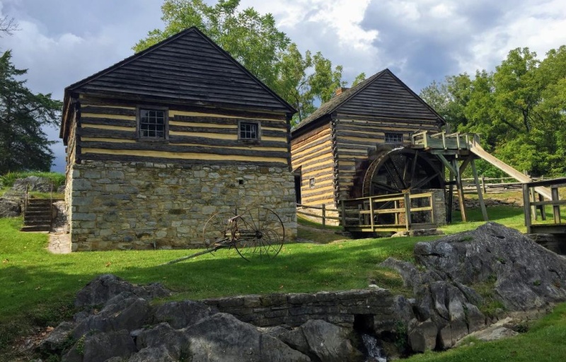 Marl Creek Trail old buildings