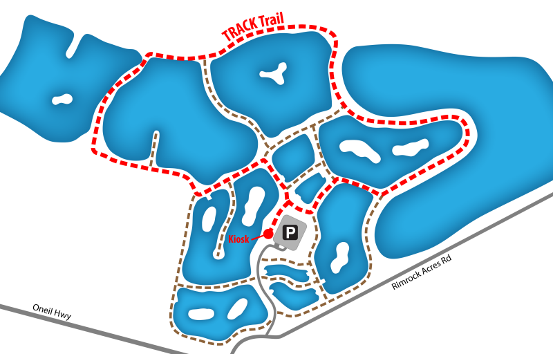 Crooked River Wetlands TRACK Trail Map