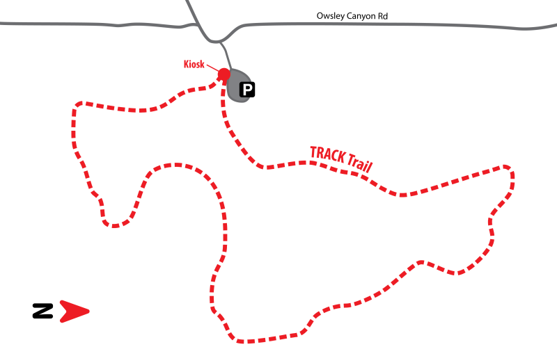 MERA Red Apple TRACK Trail Map