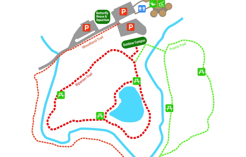 Map of TRACK Trail at Sertoma Park