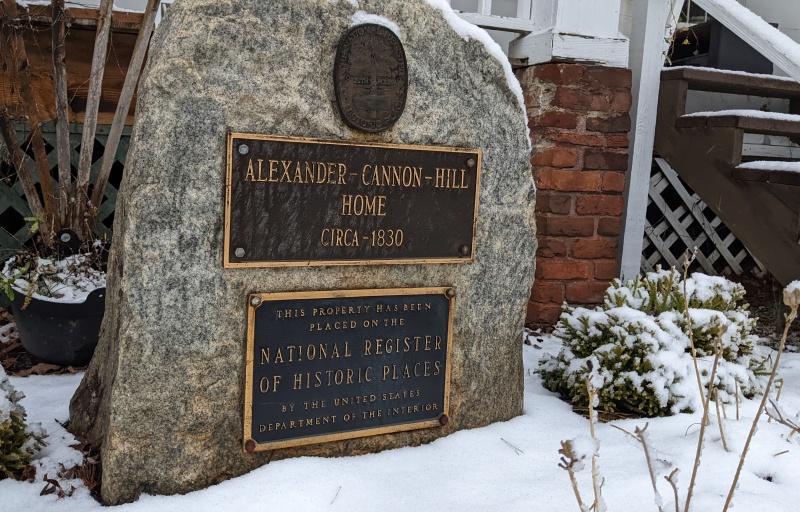 National Register Plaque 