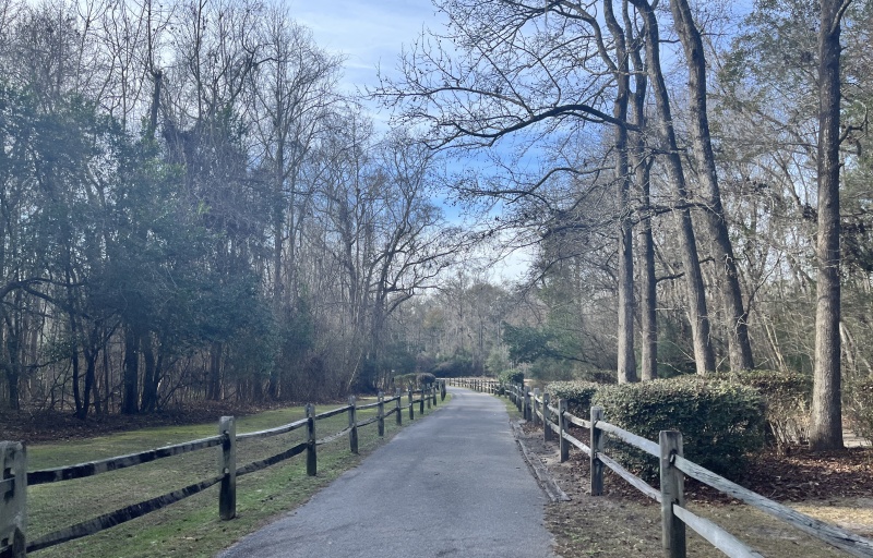 Paved Trail at Walterboro