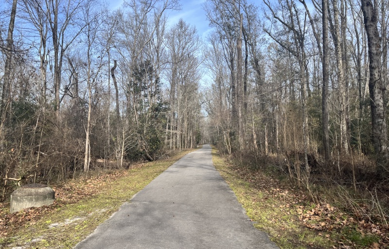 Paved Trail at Walterboro
