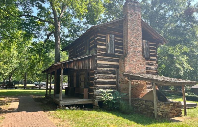 Ninety Six NHS Log Cabin