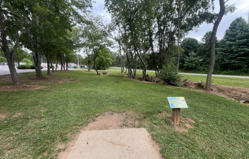 Hole 1's fairway