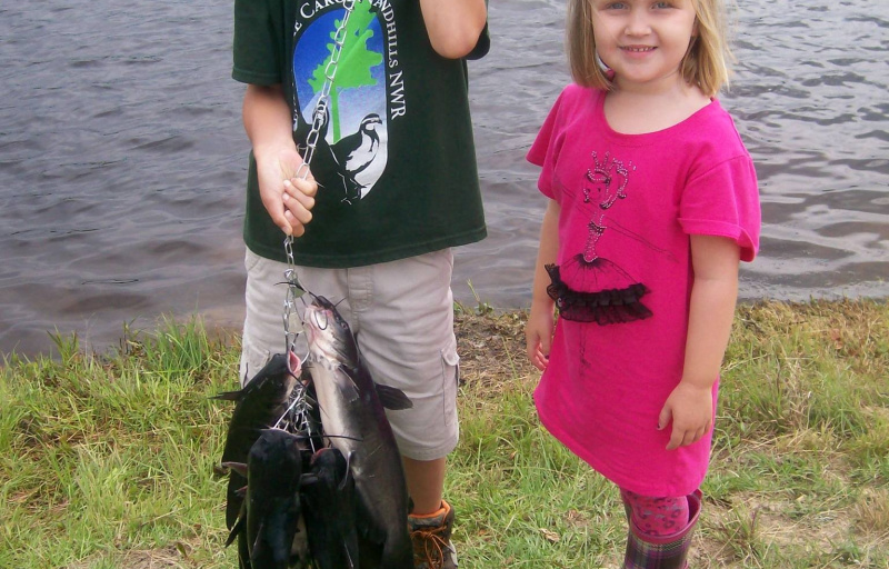 Kids at Fishing Day - Photo by USFWS
