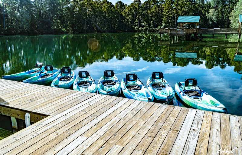 Pine Trace Park Kayaks 