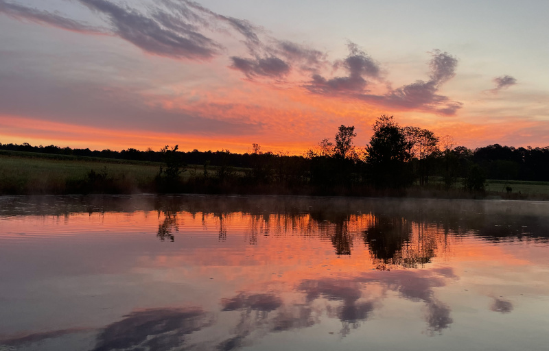 Sunrise at Oxpen - Photo by USFWS