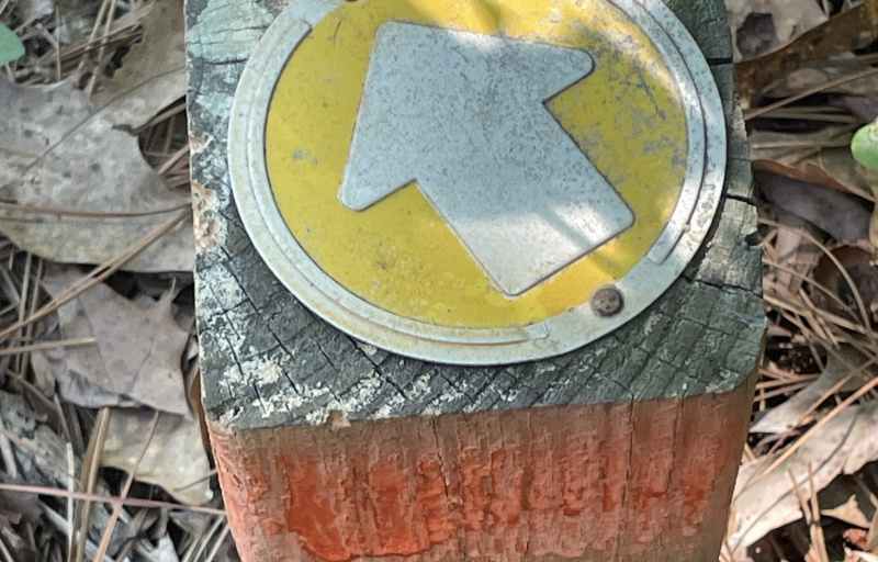 Stevens Park Trail Marker