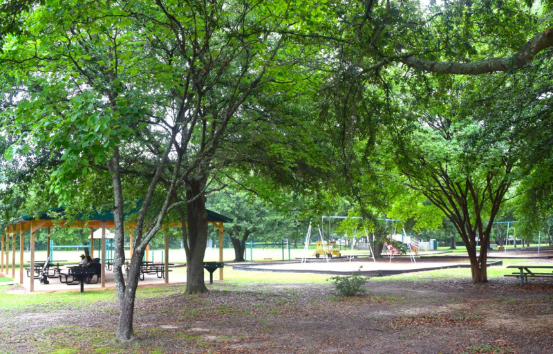 Shady area at Grammar