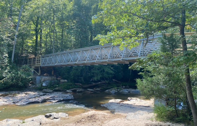 Bridge over creek