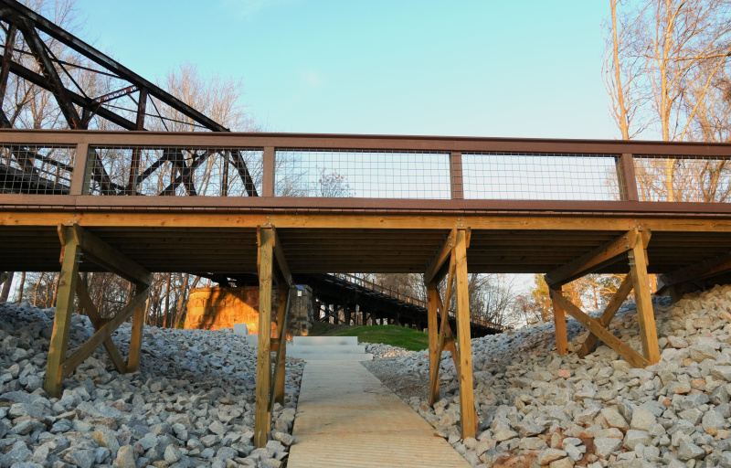 Kayak launch at broad river