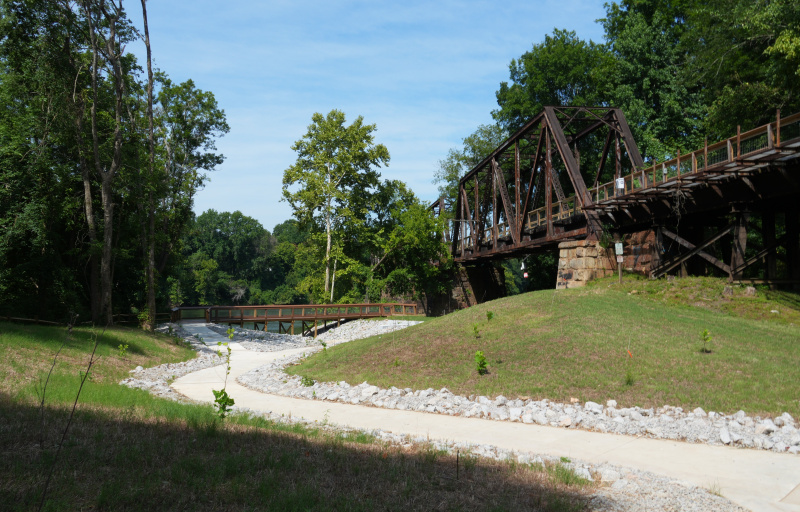 Kayak launch at broad river