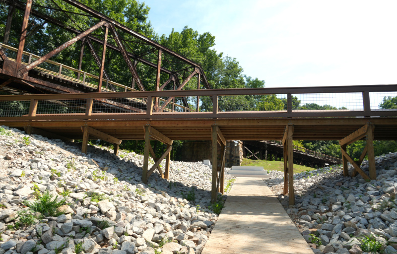 Kayak launch at broad river