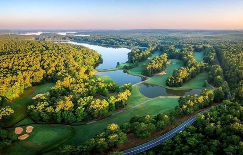 Golf course at Hickory Knob