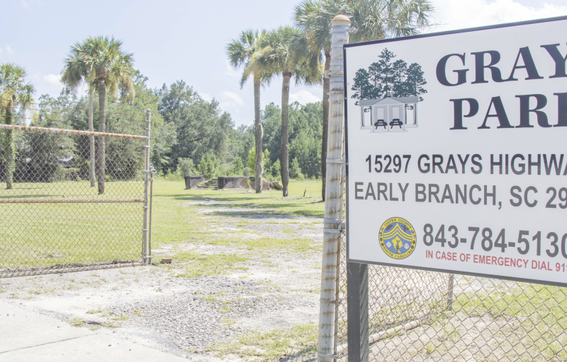 Grays Park Sign