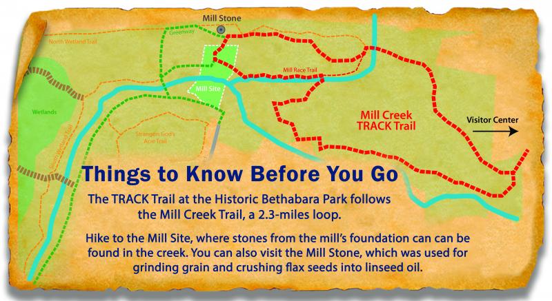 Bethabara Trail Map Bethabara Trail Map