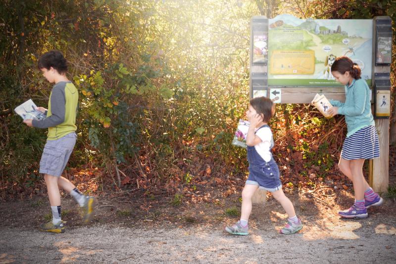 Kids at Trailhead