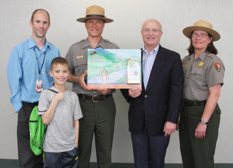 National Park Service and Meritus Health celebrate the launch of TRACK Rx materials Rangers and doctors celebrate the launch of TRACK Rx materials