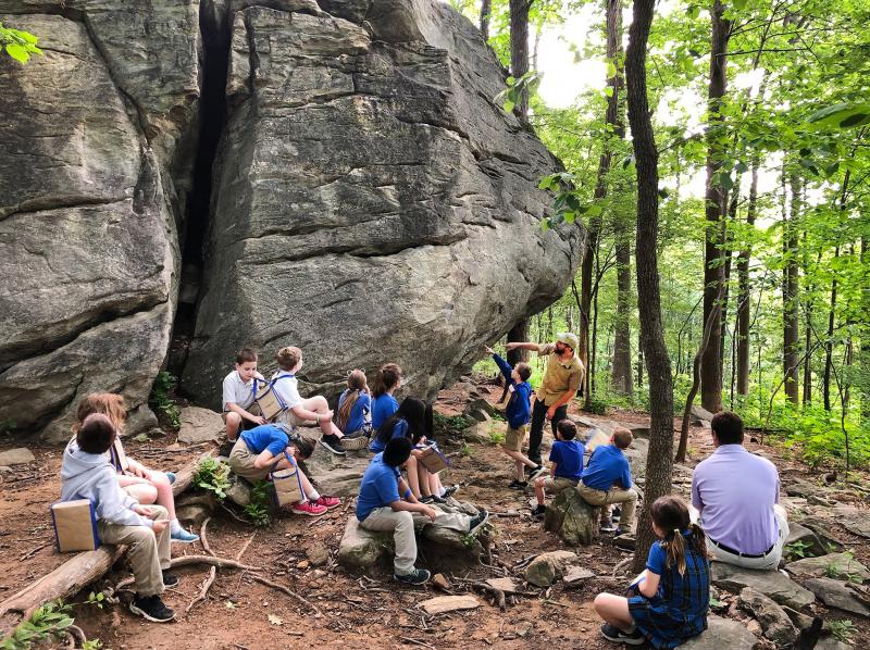 Exploring the geology of the boulder field