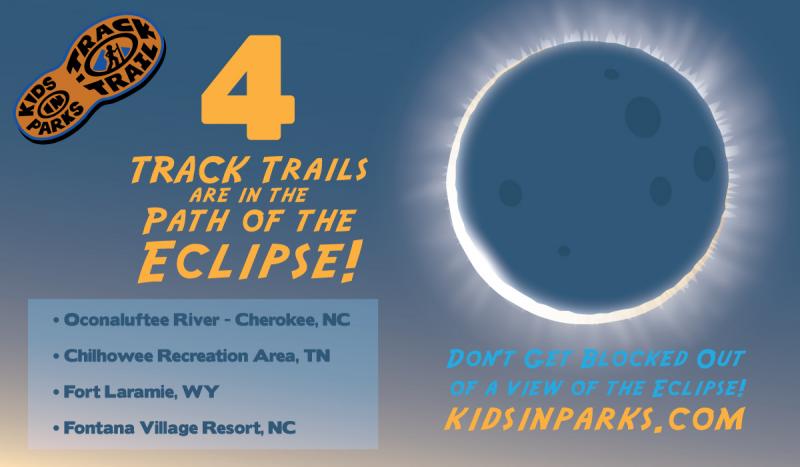 List of 4 TRACK Trails in path of the eclipse