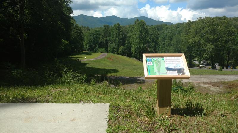 View of Shuckstack Mountain from Tee 11