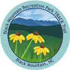 Collectible sticker for Black Mountain Veterans Park