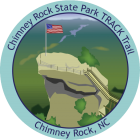 Chimney Rock State Park TRACK Trail sticker