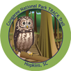Collectible sticker for Congaree National Park
