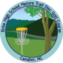 Enka High School Nature Trail Disc Golf Course sticker