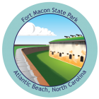 Collectible Sticker for Fort Macon State Park