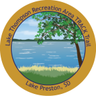 Collectible sticker for Lake Thompson