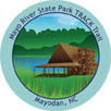 Collectible sticker for Mayo River State Park