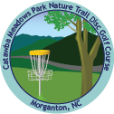 Disc golf sticker