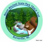 Collectible sticker for Mount Mitchell