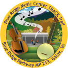 Collectible sticker for the Blue Ridge Music Center
