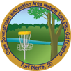 Oahe Downstream Recreation Area Nature Trail Disc Golf Course sticker