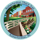 Collectible sticker for Rutherfordton