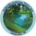 Collectible sticker for Statesville Greenway