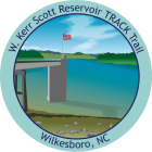 W. Kerr Scott Reservoir TRACK Trail sticker