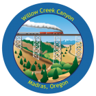 Willow Creek Canyon Sticker